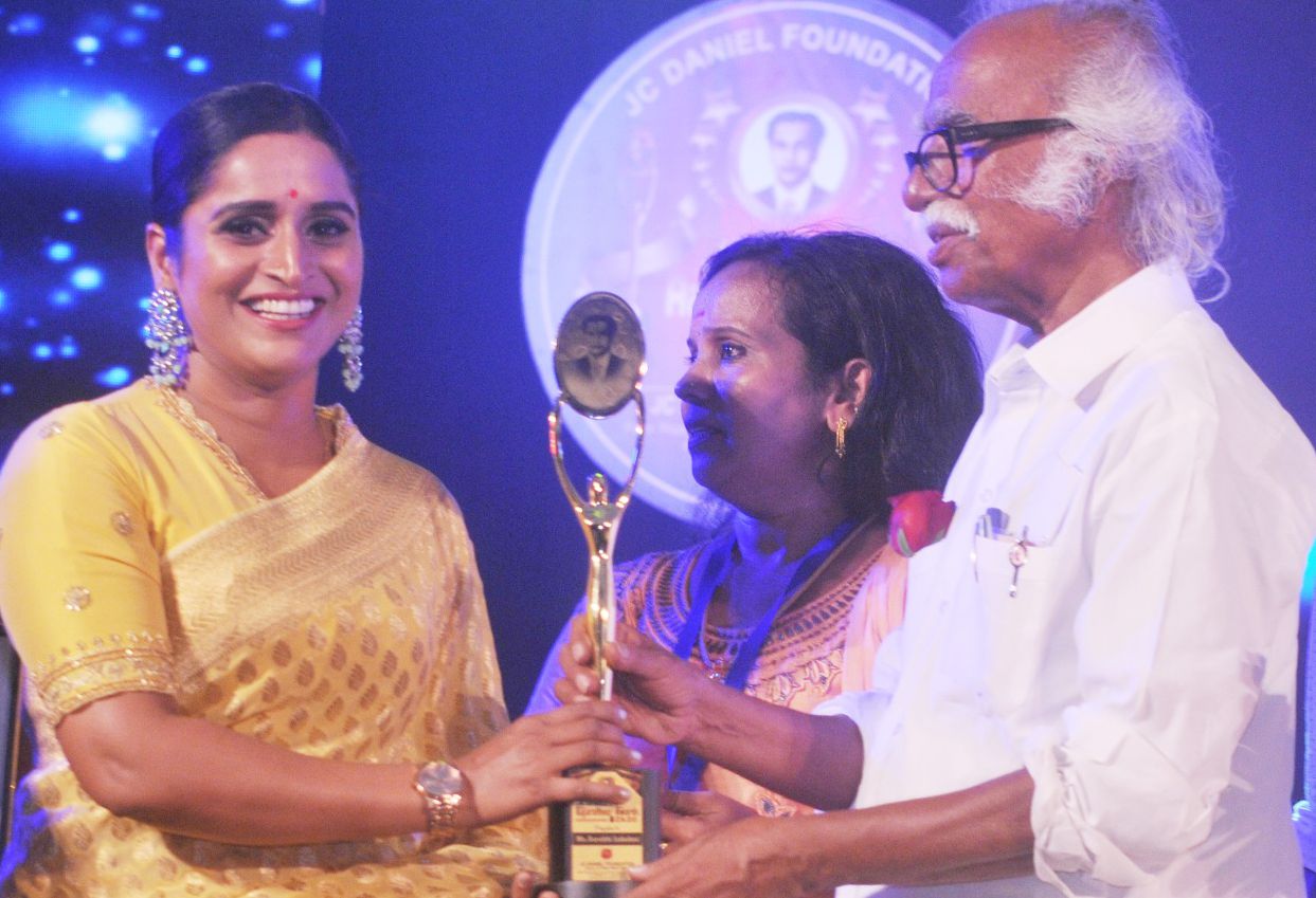 Surabhi Lakshmi wins 10th JC Daniel Rajaratna award